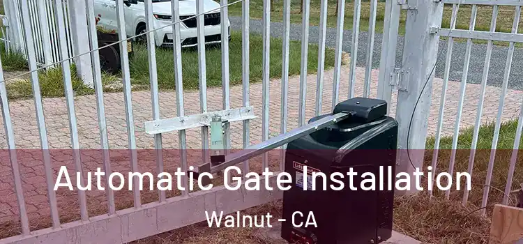 Automatic Gate Installation Walnut - CA