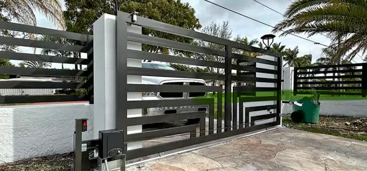 Automatic Driveway Gate Installation Walnut