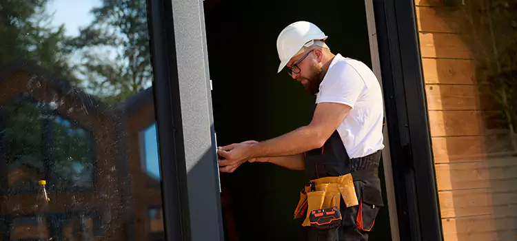 Replace Balcony Door Walnut