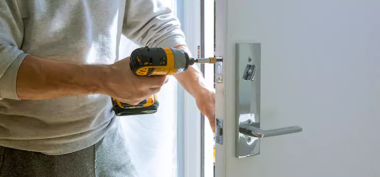 Door Knob Lock Repair Walnut
