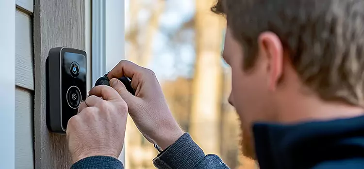 Blink Doorbell Installation Walnut