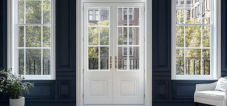 French Door Lock Repair Walnut