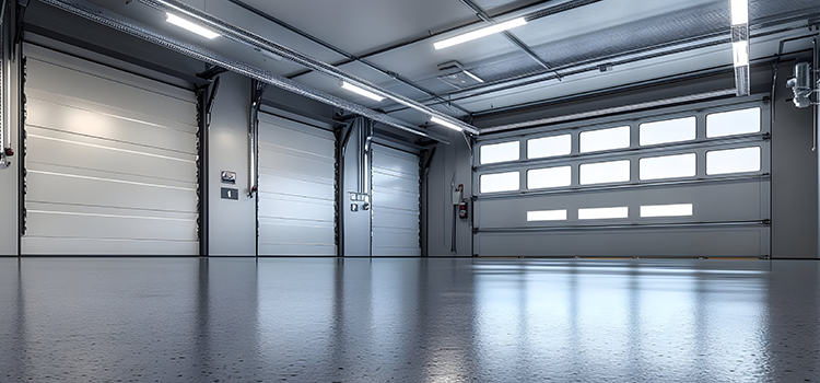 Sectional Industrial Doors Walnut