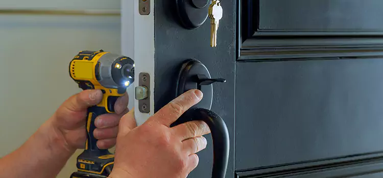 Commercial Door Lock Installation Walnut