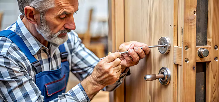 Mortise Replacement Lock Walnut