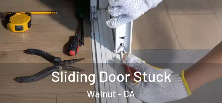 Sliding Door Stuck Walnut - CA