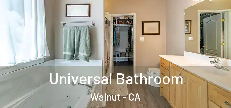 Universal Bathroom Walnut - CA